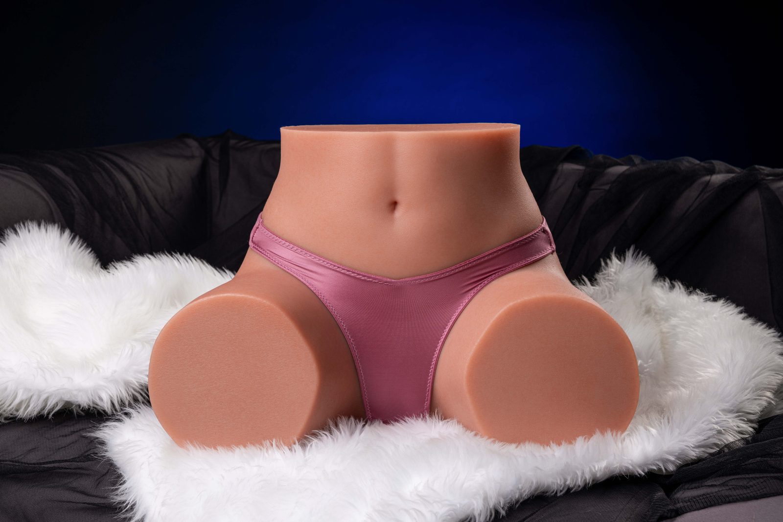 30cm (11.8in) Tan Curvy Silicone Doll Torso — BU-01-T [USA Stock] — supplier product photograph